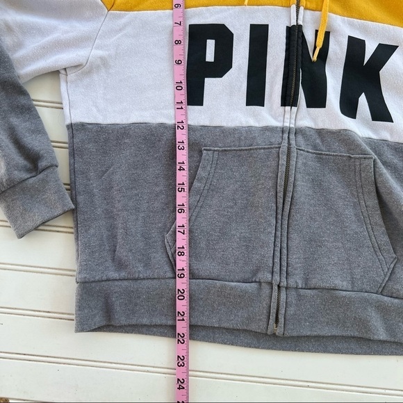 PINK Victoria Secret sherpa Hoodie Size Small - Picture 7 of 9